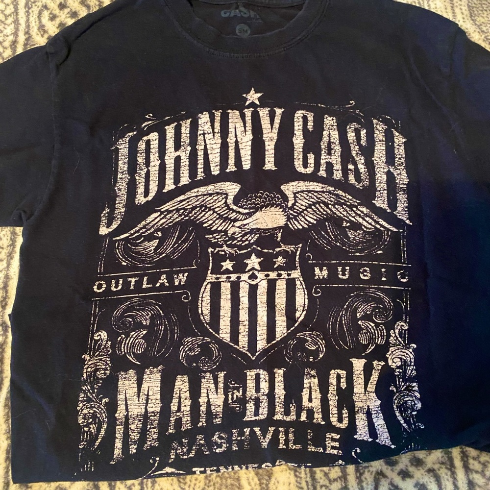 Johnny Cash T-shirt Sz Sm